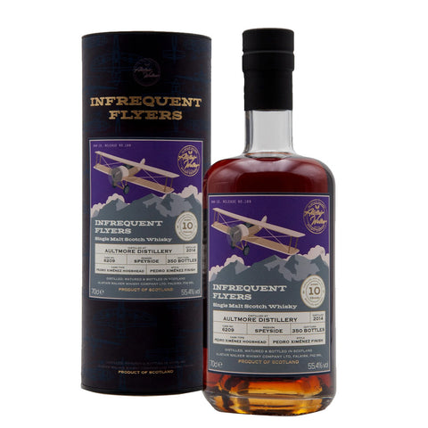 Aultmore 10 Year Old Single Cask #6209 Infrequent Flyers 55.4%