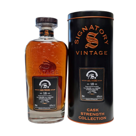 Aultmore 2006 18 Year Old 1st Fill Oloroso Sherry Butt #900192 65.5%