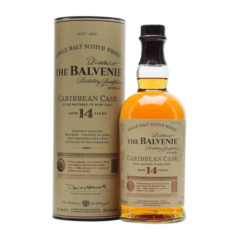 Balvenie Caribbean Cask 14 Year Old 43%