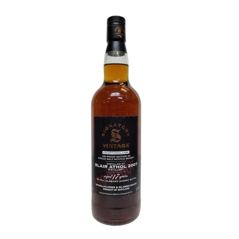 Blair Athol 17 Year Old 100 Proof Exceptional Batch #9 57.1%