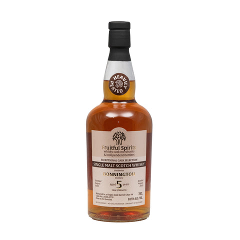 Bonnington (Peated) 5 Year Old Single Cask Whisky Fruitful Spirits 63.5%
