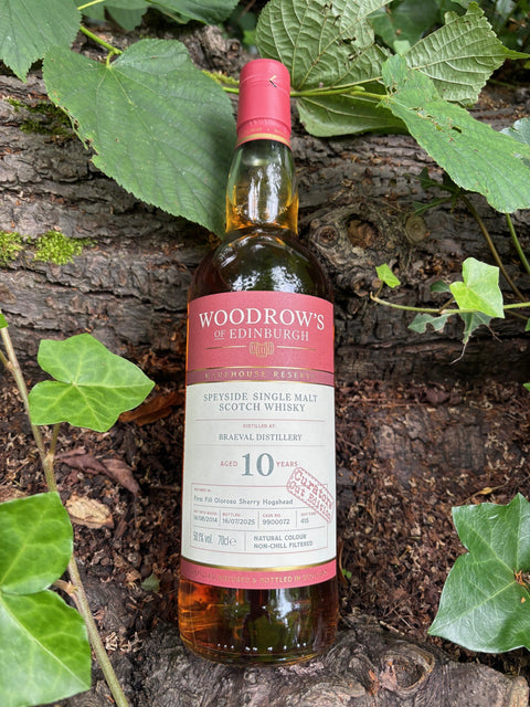 Braeval 10 Year Old Single Cask 1st Fill Oloroso Woodrow's Of Edinburgh 50.1%