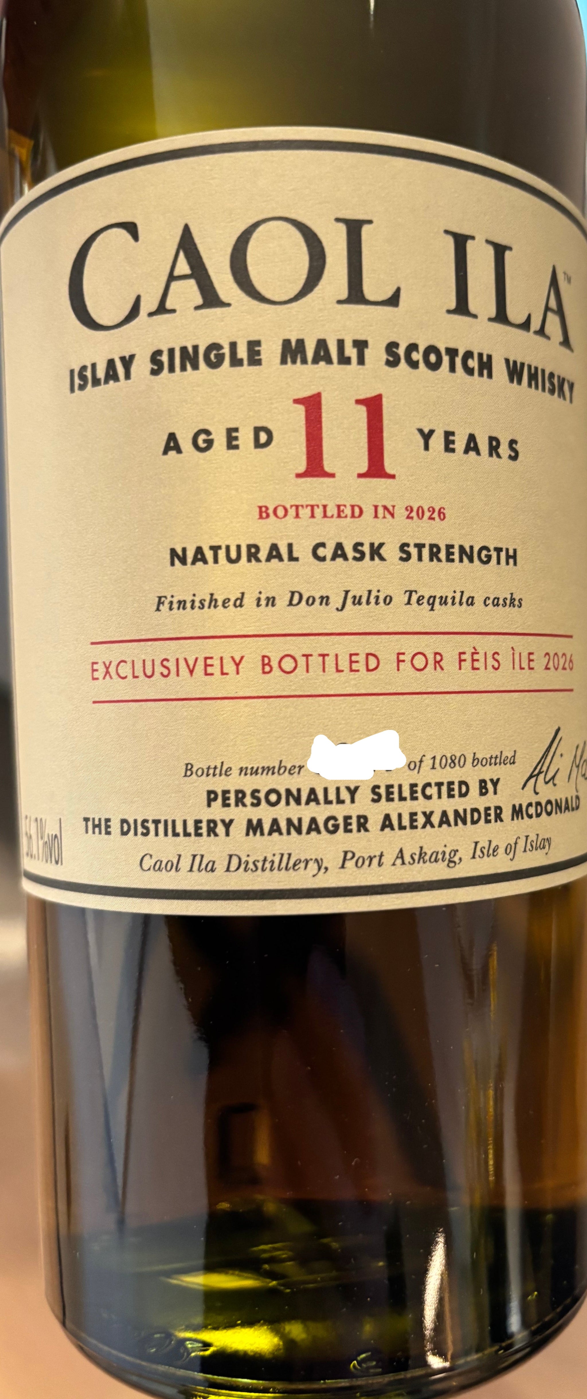 Buy Caol Ila 11 Year Old Single Malt Whisky 2026 Feis Ile Release