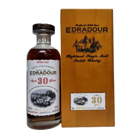 Edradour 1995 30 Year Old Sherry Casks Batch 1 56.3%