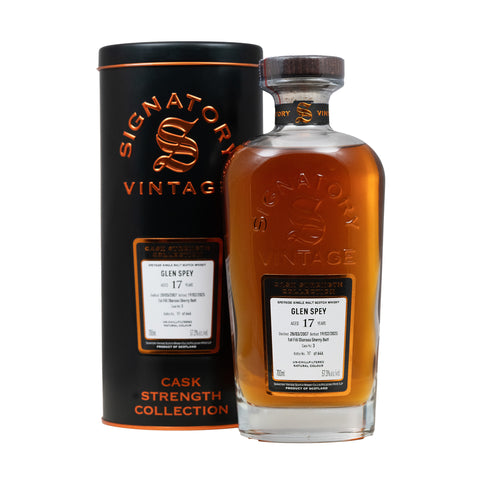 Glen Spey 2007 17 Year Old 1st Fill Oloroso Sherry Butt #3 57.3%