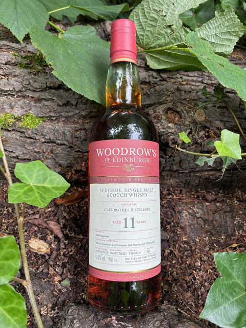 Glenrothes 11 Year Old Single Cask 7390A-H Woodrow's Of Edinburgh 61.6%