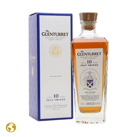 Glenturret 10 Year Old Peat Smoke Whisky 48.4%
