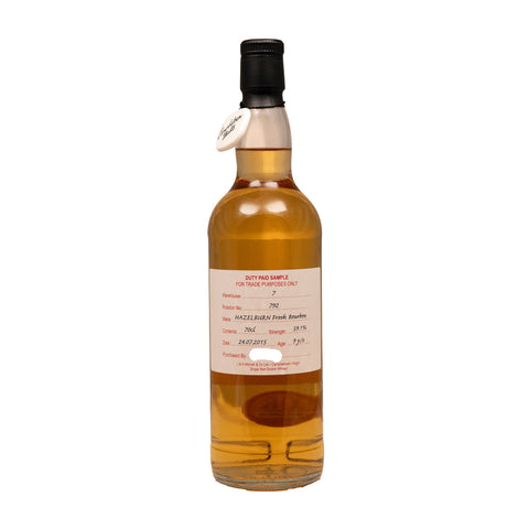 Hazelburn 2015 Duty Paid Sample Bourbon Cask Rotation 792 59.1%