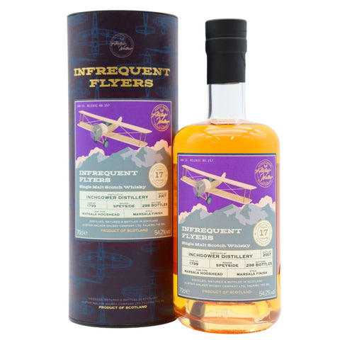 Inchgower Infrequent Flyers 17 Year Old Single Cask #1799 54.2%