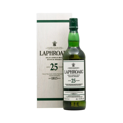Laphroaig 25 Year Old Cask Strength Whisky 51.9%