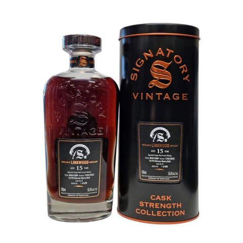 Linkwood 2009 15 Year Old 1st Fill Oloroso Sherry Butt Cask #5 55.6%