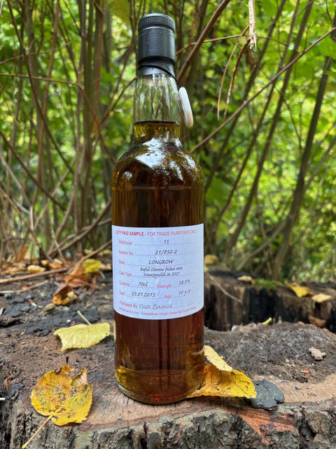 Longrow 10 Year Old Duty Paid Sample Rotation 21/P50-2 58.3%