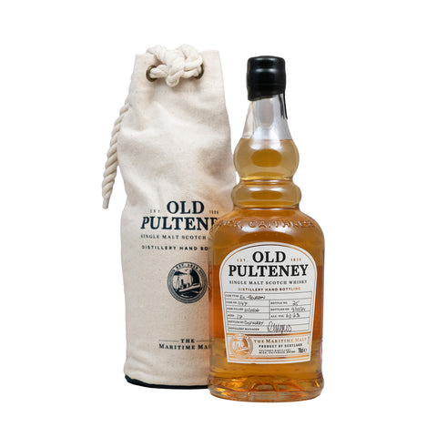 Old Pulteney 17 Year Old Hand Filled Ex-Bourbon 2006 Cask #1147 63.2%