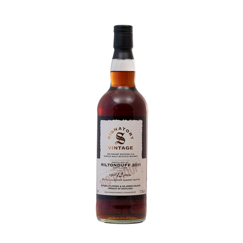 Miltonduff 12 Year Old 100 Proof 1st Fill Oloroso 57.1%