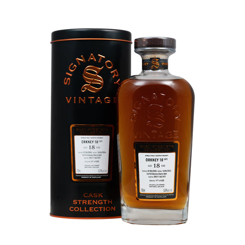 Highland Park 18 Year Old Single Cask DRU17A63#29 Signatory Vintage 55.0%
