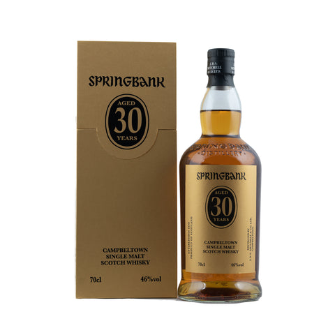 Springbank 30 Year Old Whisky 2025 Release 46%