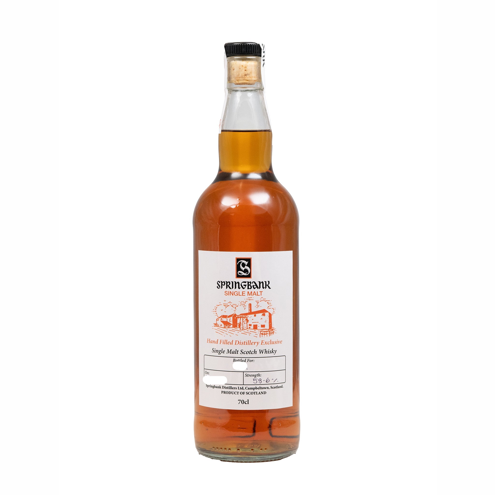 Buy Springbank 2026 Hand Filled Distillery Exclusive Release