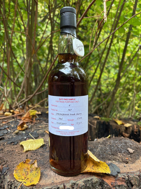 Springbank 13 Year Old Duty Paid Sample Rotation 747 57.6%