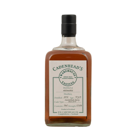 Ardmore 10 Year Old Whisky 2012 Cadenhead Warehouse Tasting Release