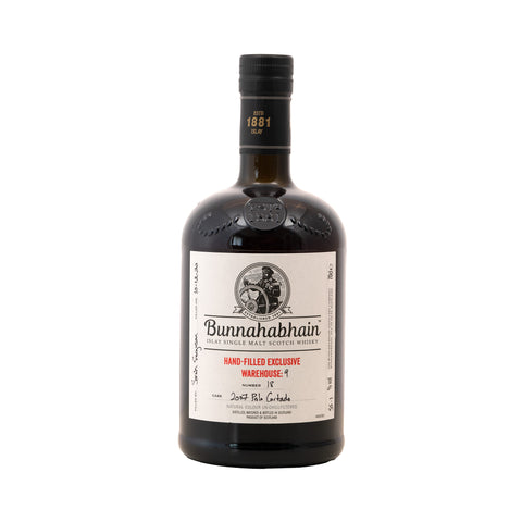 Bunnahabhain Warehouse 9 2007 Palo Cortado Single Malt Scotch Whisky 55.1%