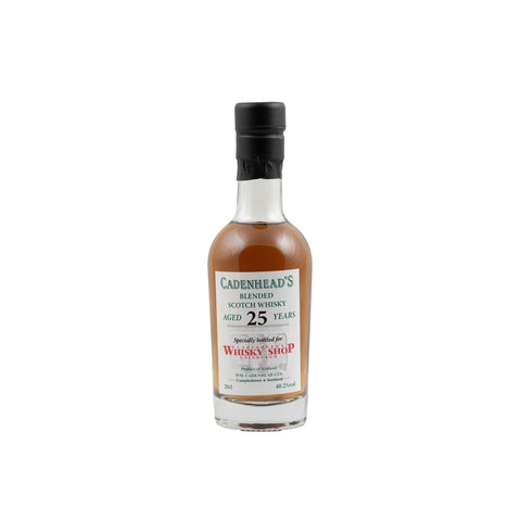 Cadenhead's Edinburgh Whisky Shop Release 25 Year Old 40.2% 20cl