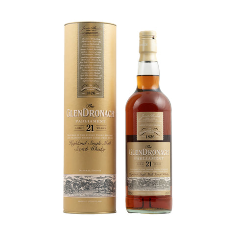 Glendronach 21 Year Old Whisky Parliament Release 48%