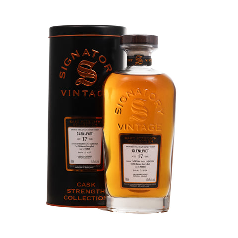 Glenlivet 2006 17 Year Old Signatory Vintage Cask #900828 61.6%
