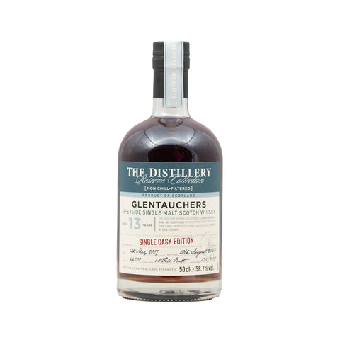 Glentauchers 13 Year Old 2007 1st Fill Butt #44500 58.7%