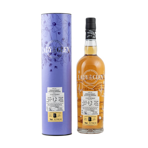 Glen Moray 2008 First fill Ex-Bourbon Barrel #5586 57.1%