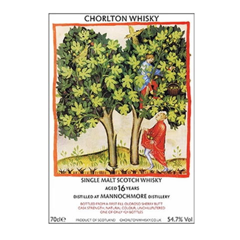 Mannochmore 16 Year Old Chorlton Whisky 54.7%
