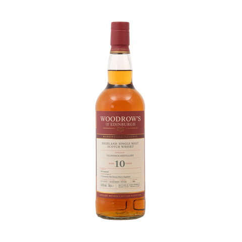 Teaninich 10 Year Old Refill Bourbon Hogshead finished in 1st American Oak Oloroso Sherry Hogshead Woodrow's 56.8%