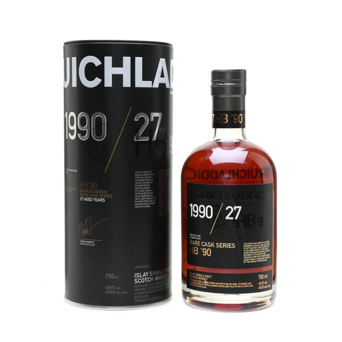 Bruichladdich HB 90 Rare Cask Series 27 Year Old Single Malt Scotch Whisky 49.5%