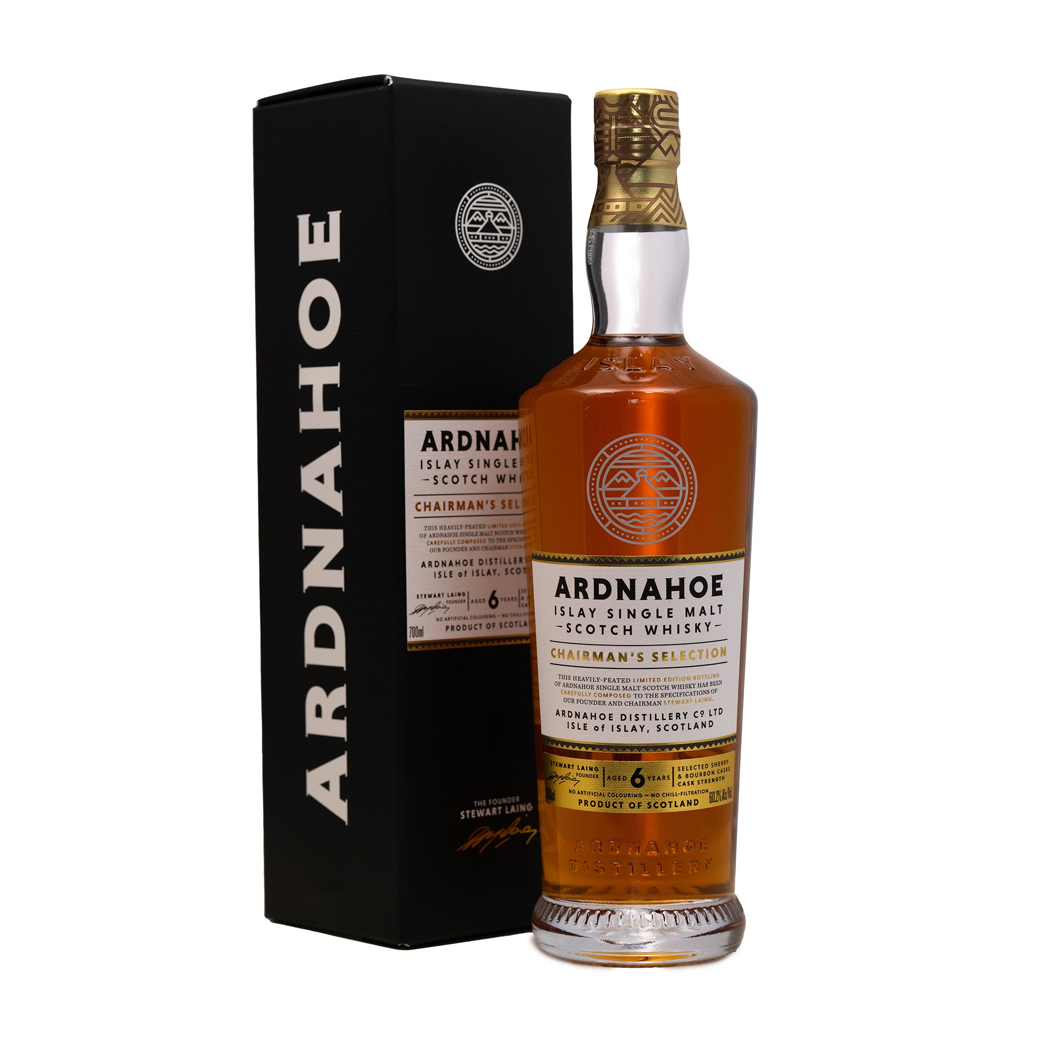 ARDNAHOE 6年 シングルカスク ウイスキー Ardnahoe 6 Year Old Chairman's Selection Single Malt Whisky 60.2
