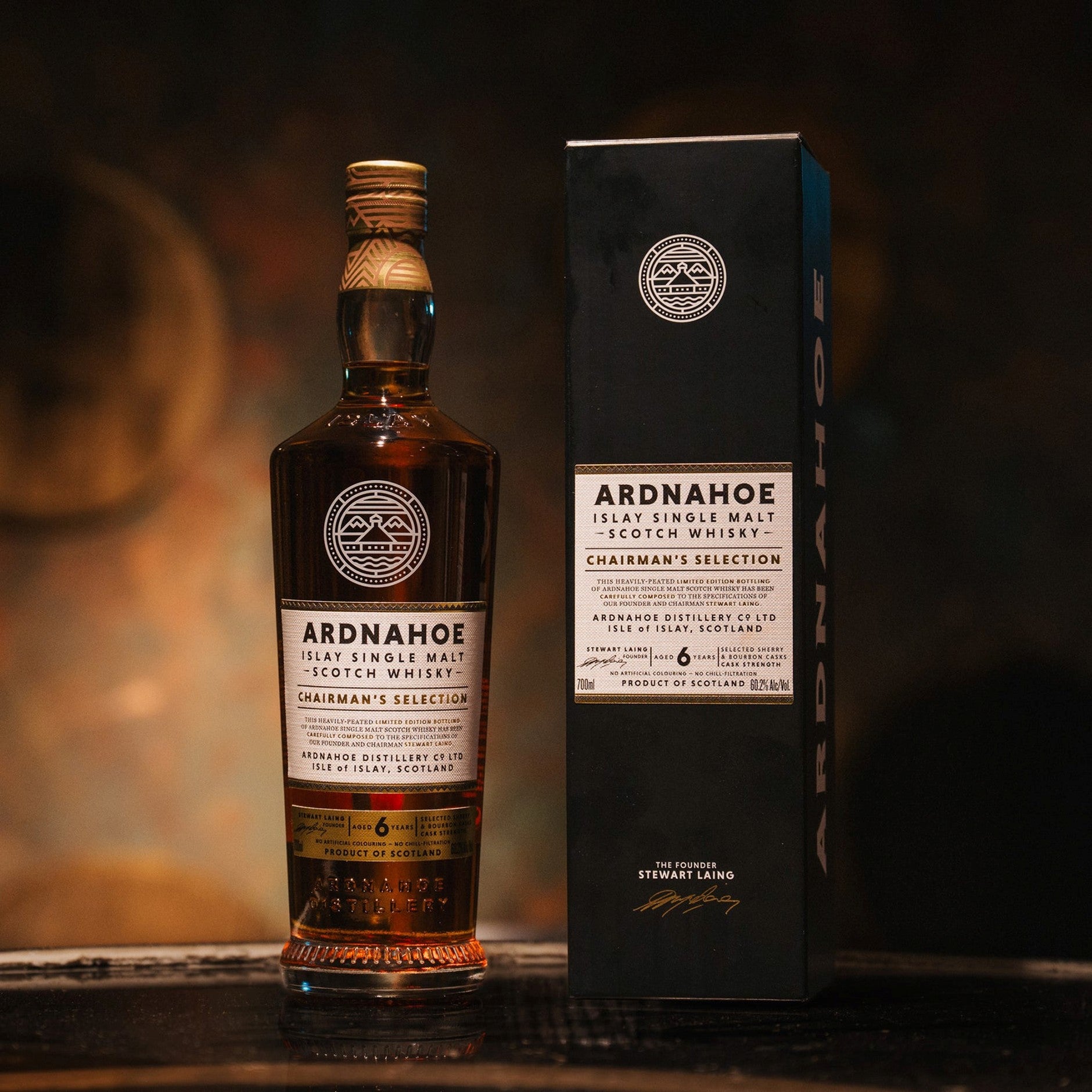 Ardnahoe 6 Year Old Chairman's Selection Single Malt Whisky 60.2