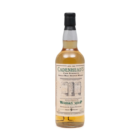 Arran 9 Year Old Cadenhead Edinburgh Release 55.8%
