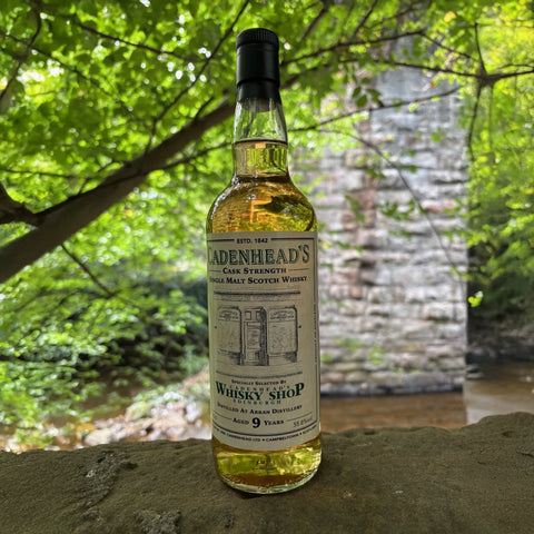 Arran 9 Year Old Cadenhead Edinburgh Release 55.8%