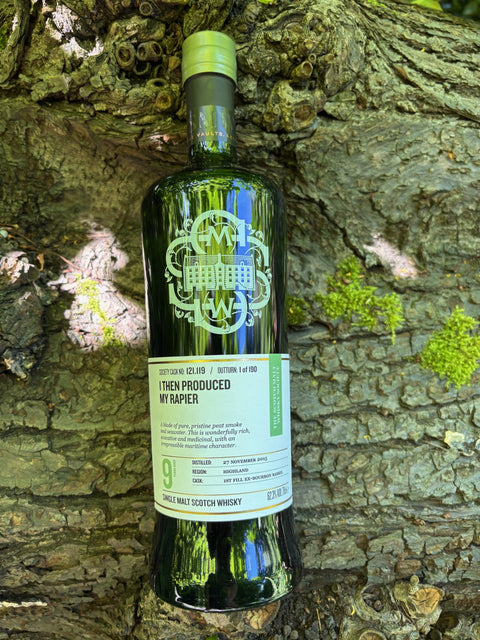 Arran 9 Year Old SMWS I Then Produced A Rapier 121.119 62.3%