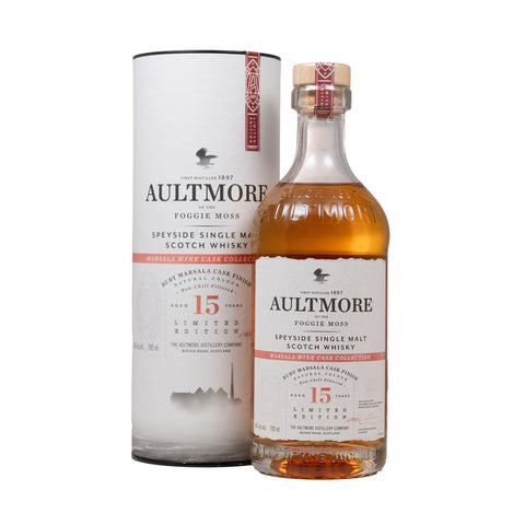 Aultmore 15 Year Old Ruby Marsala Wine Cask Collection 46%