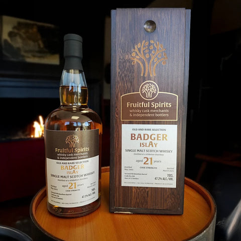 Badger IslAy 2003 21 Year Old Whisky Fruitful Spirits 47.2%