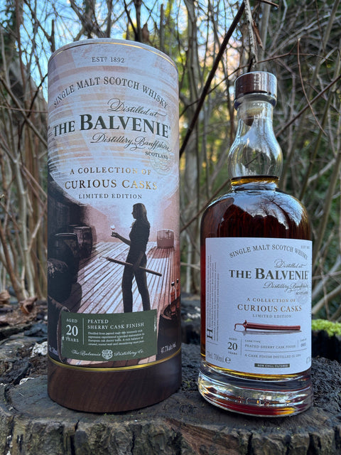 Balvenie 20 Year Old Sherry Peated Cask Finish Curious Casks 47.7%