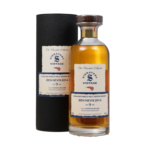 Ben Nevis 2014 9 Year Old Signatory Vintage Decanter Collection 46%