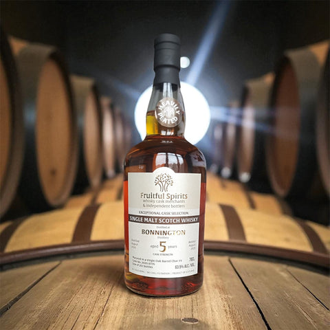 Bonnington (Peated) 5 Year Old Single Cask Whisky Fruitful Spirits 63.5%