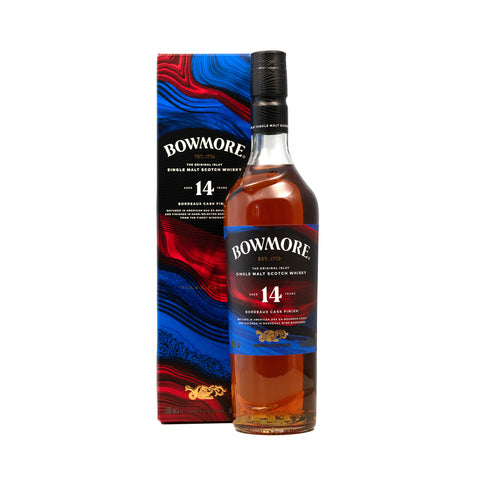 Bowmore 14 Year Old Bordeaux Cask Finish 43%