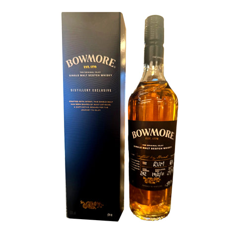 Bowmore 2011 Hand Filled Rum Finish Single Cask #242 Single Malt Whisky 59.9%
