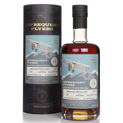 Braeval Infrequent Flyers Single Cask #127 14 YO Whisky 58.9%
