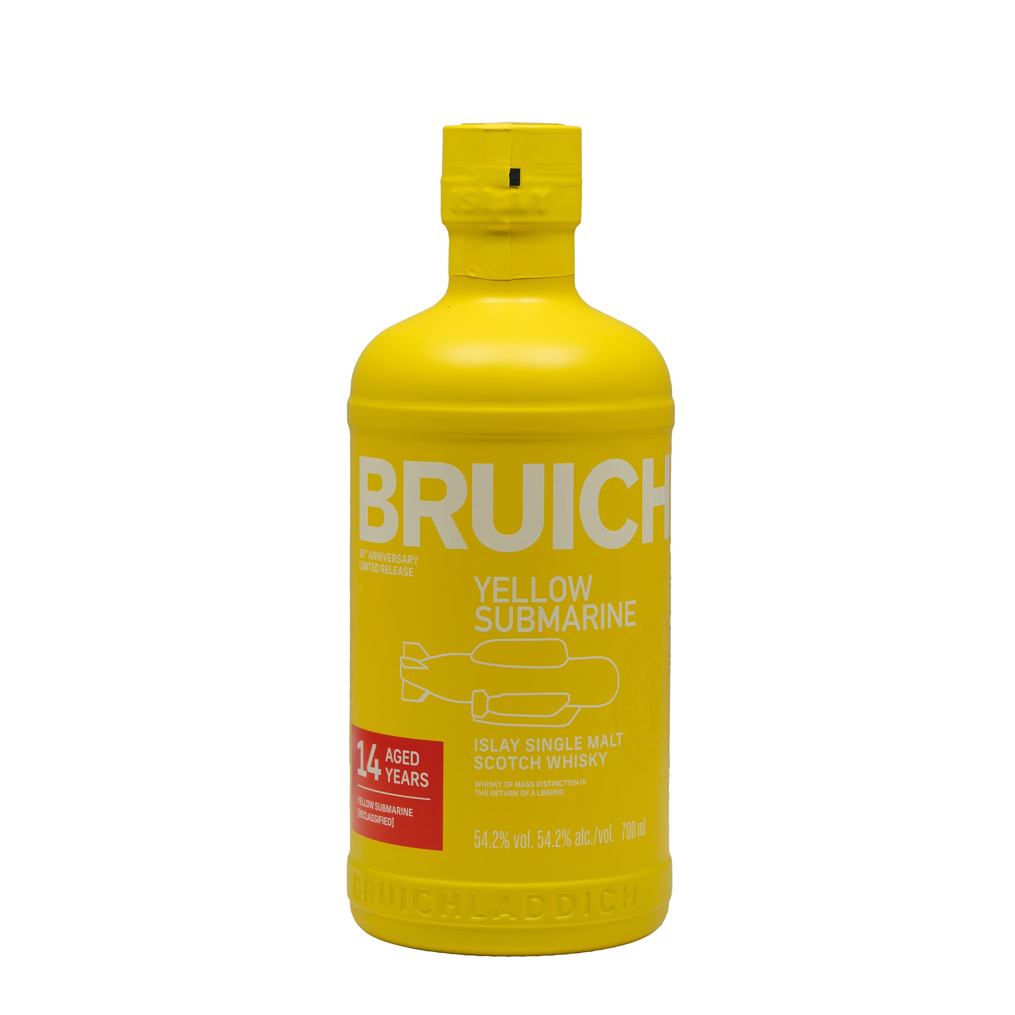 Bruichladdich 14 Year Old Whisky Yellow Submarine Reclassified