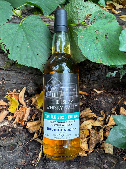 Bruichladdich 16 Year Old Ex Bourbon Single Cask Islay Whisky Vault 60.4%