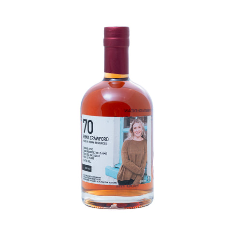 Bruichladdich Valinch No.70 Cask #2752 12 Year Old Whisky 54.7%