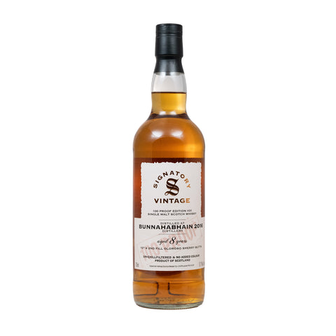 Bunnahabhain 2016 8 Year Old 100 Proof Collection Edition 31 57.1%