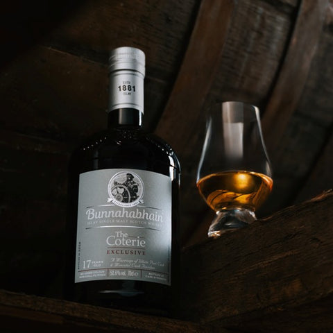 Bunnahabhain Coterie 2026 17 Year Old White Port And Moscatel Cask Finish 50.6%